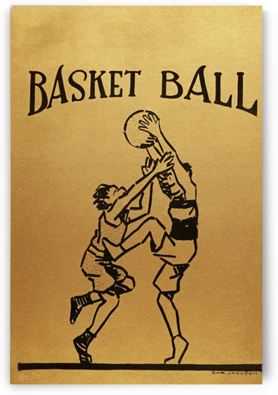 Early 1900s Colorado Basketball Art by Row One Brand