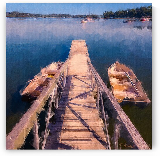Harmony at the Dock – Mahone Bay by Paul Newman Studio
