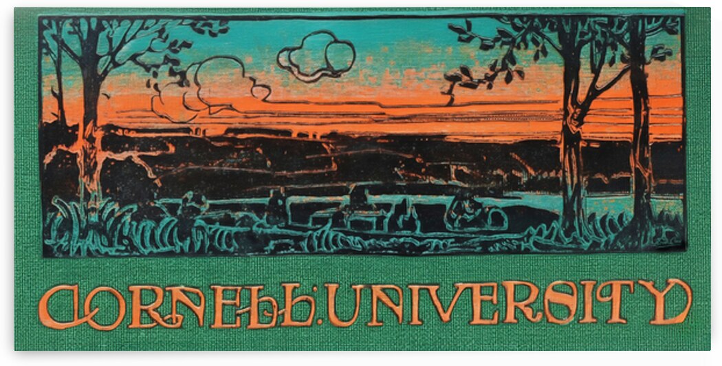 Early 1900s Cornell University Art by Row One Brand