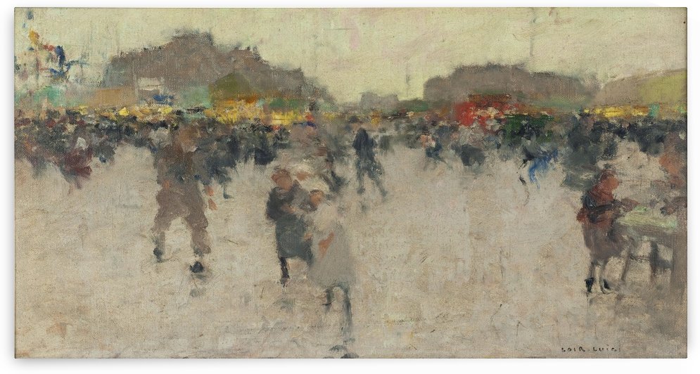 Fete de la place du Trone Paris by Luigi Loir