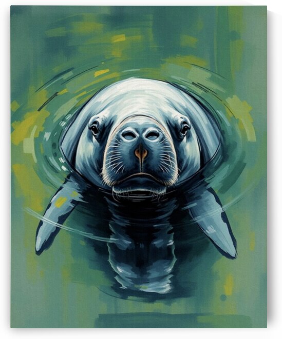 Our Manatee Friend Nov 6 2025 at 6 20 41 PM by Magikheart