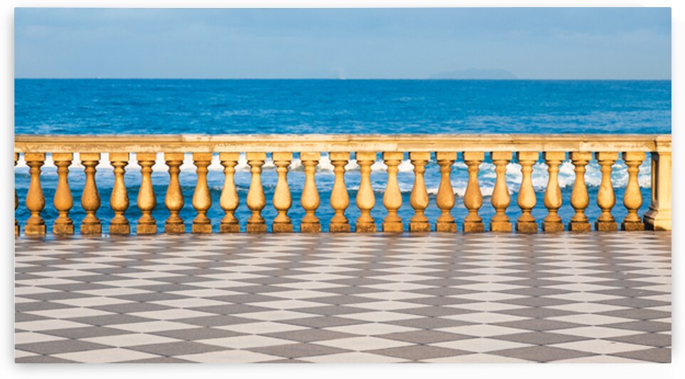 Livorno Italy. Famous Mascagni Terrace   Terrazza Mascagni   wi by Paolo Modena