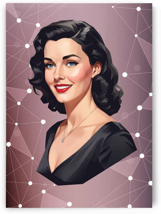 Ava Gardner Lowpoly by Low Profile