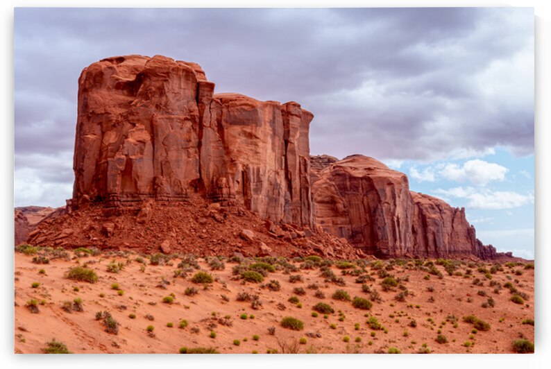 Monument Valley Spearhead Mesa by Jennifer White