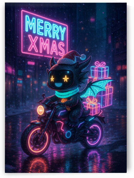 Midnight Glow Express by Anne Laure GOUPIL