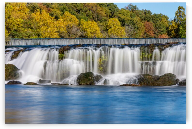 Autumn Flow At Grand Falls by Jennifer White