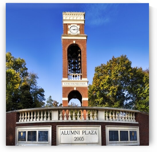 East Tennessee State University Carillon Tower by Shelia Hunt Photography