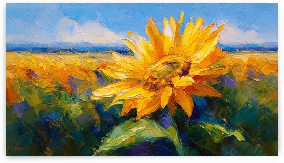 Sunflower_Fields_Golden_Hour by Dasan Oneia