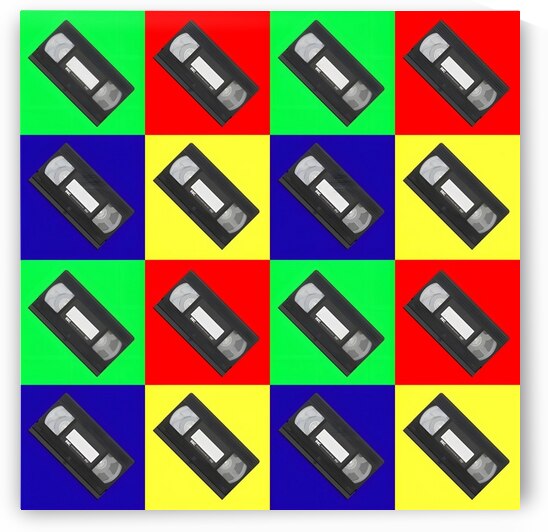 Be Kind Rewind – VHS Pop Art Print by Savage Art Prints