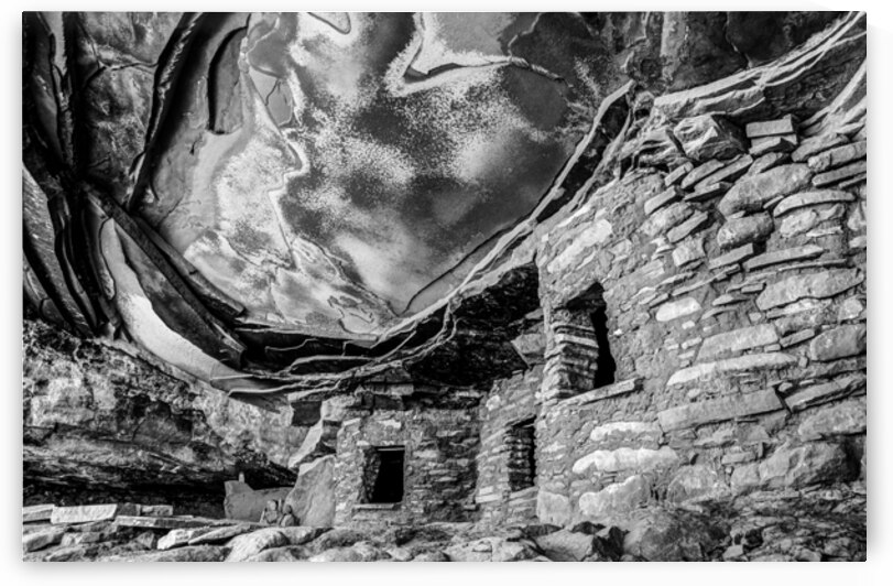 Fallen Roof Anasazi Ruins - Cedar Mesa - Utah by Gary Whitton