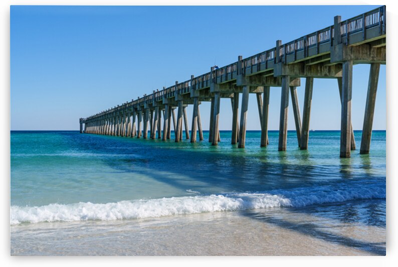 Pensacola Pier Into Paradise by Jennifer White