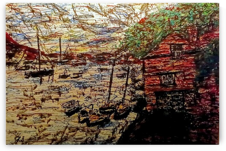 1763428458123 cedd595e bd65 4987 9881 a0c454e1a07 Mellow Village by Lawrence Silver Art