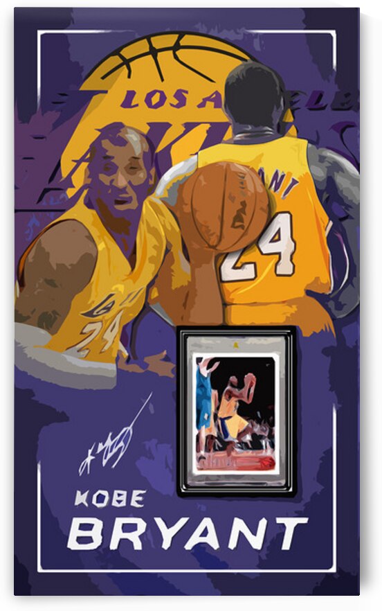 Bryant Kobe LA Artwork by Robert Dauphinais