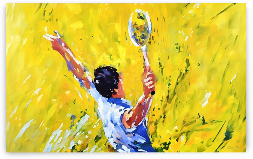 Power Serve Neiman Remix Art by Row One Brand