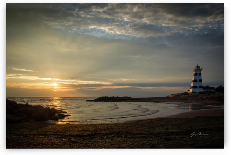 West Point Lighthouse PEI by Guy Boudreau