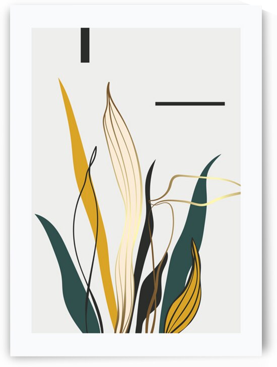 Floral and palm leaves.  c by Towseef Dar