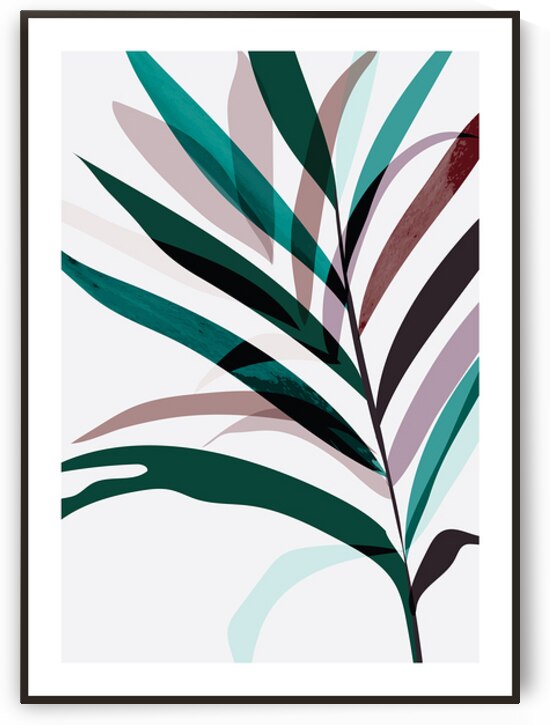 Floral and palm leaves. c by Towseef Dar