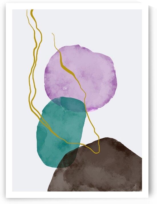 Abstract hand painted. c by Towseef Dar