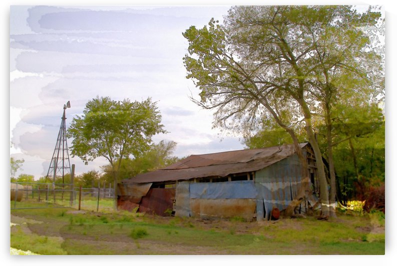 Metal Barn by SW Visual Art