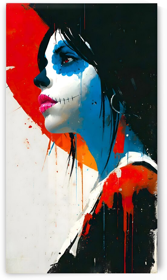 Perfil Del Alma – Soul in Profile print by Savage Art Prints