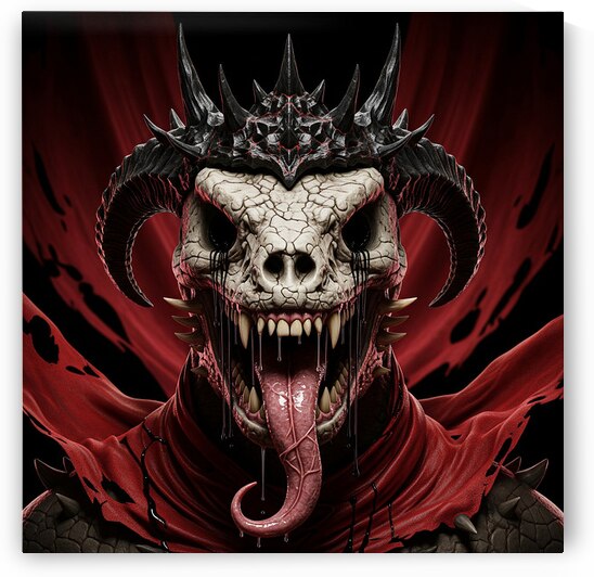 The Draconic Archdemon by Sumer Paintings