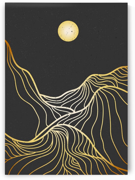 Creative minimalist line art. a by Towseef Dar