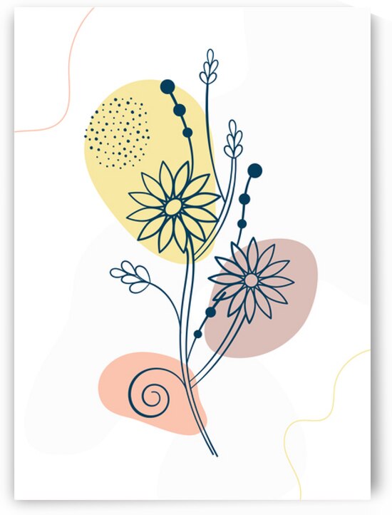 Flowers poster layout. b by Towseef Dar