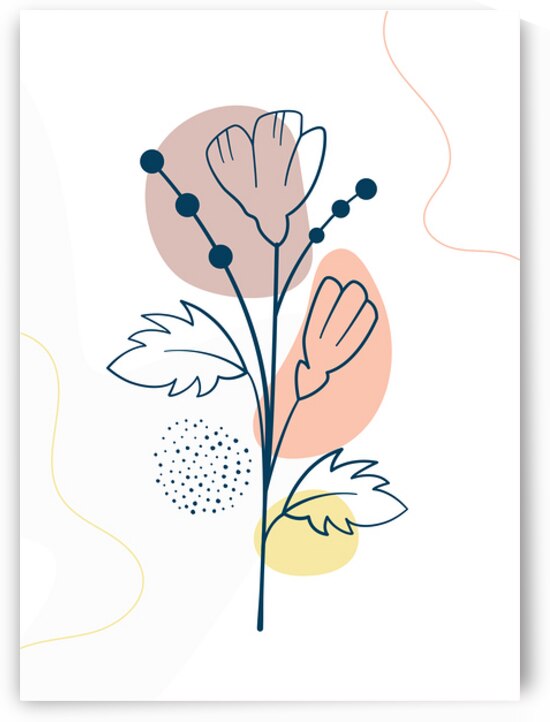 Flowers poster layout. a by Towseef Dar