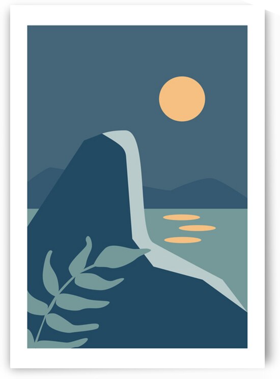  Colorful landscape poster. c by Towseef Dar