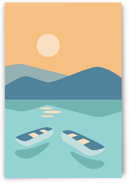 Landscapes with sunrise and sunset. a by Towseef Dar