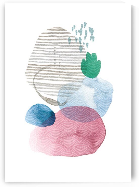 Modern acrylic design. b by Towseef Dar