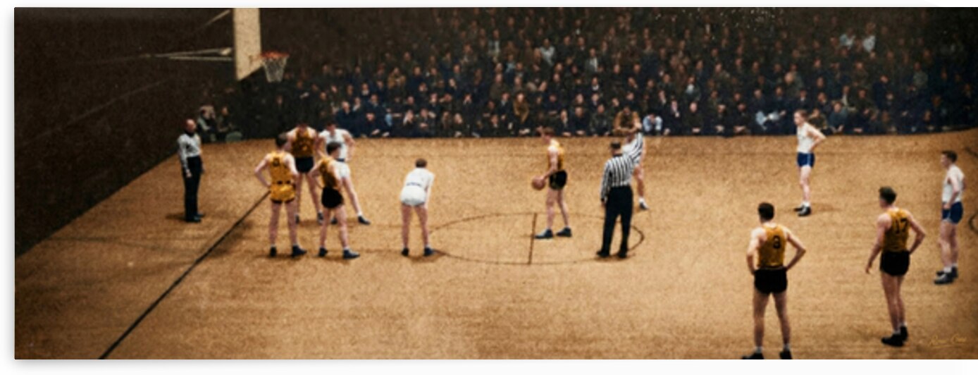 1930s Missouri Tigers Basketball Game by Row One Brand
