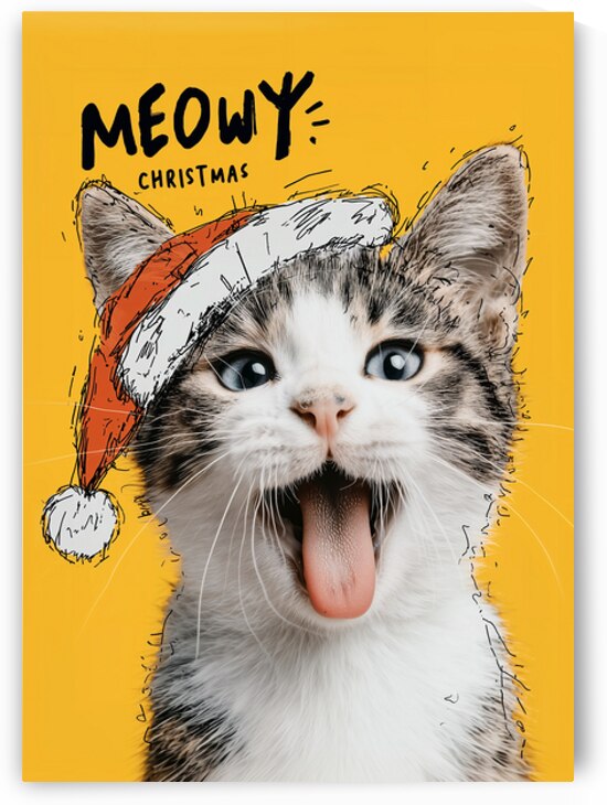 Meowy Christmas by Anne Laure GOUPIL