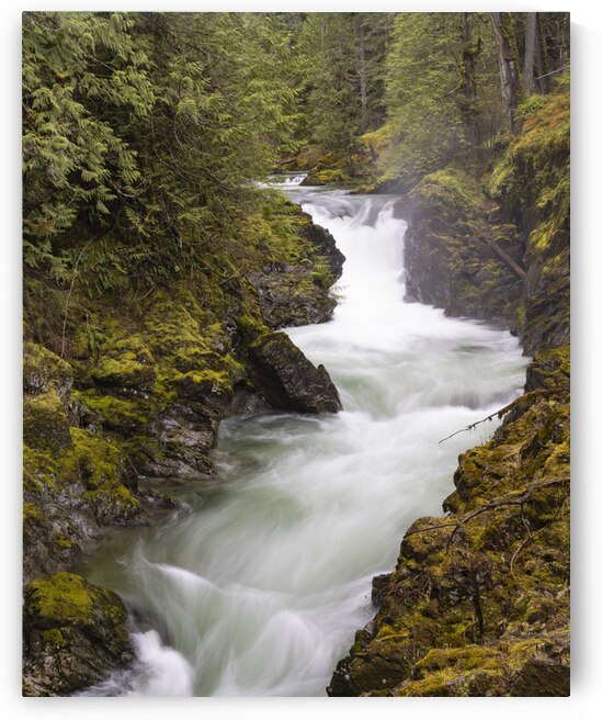 Cascade at Little Qualicum by Kim Hexter Photography