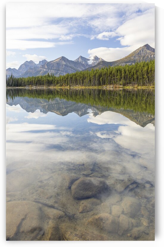 Where the Mountains Reflect by Kim Hexter Photography