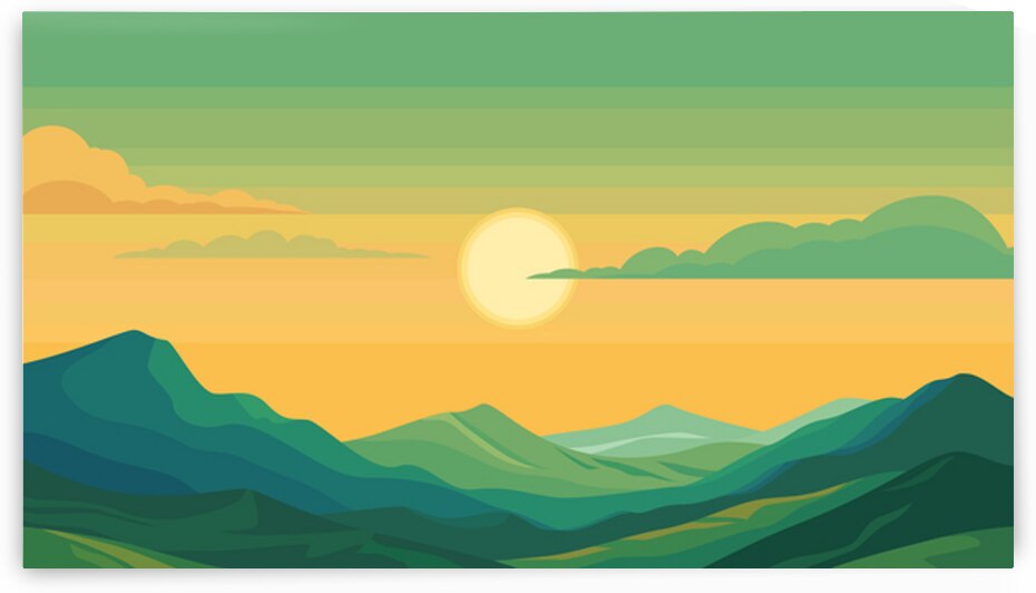 Beautiful  sunrise landscape by Towseef Dar