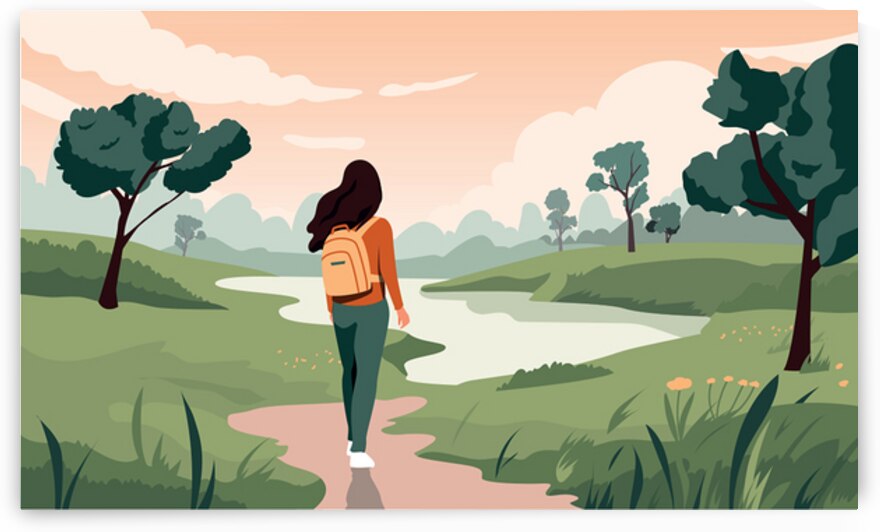 People enjoying landscape. a by Towseef Dar