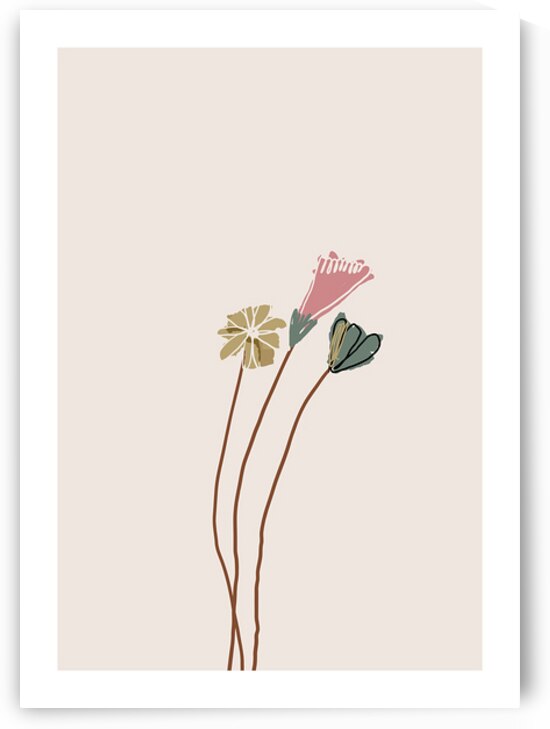 Botanical flower art. a by Towseef Dar