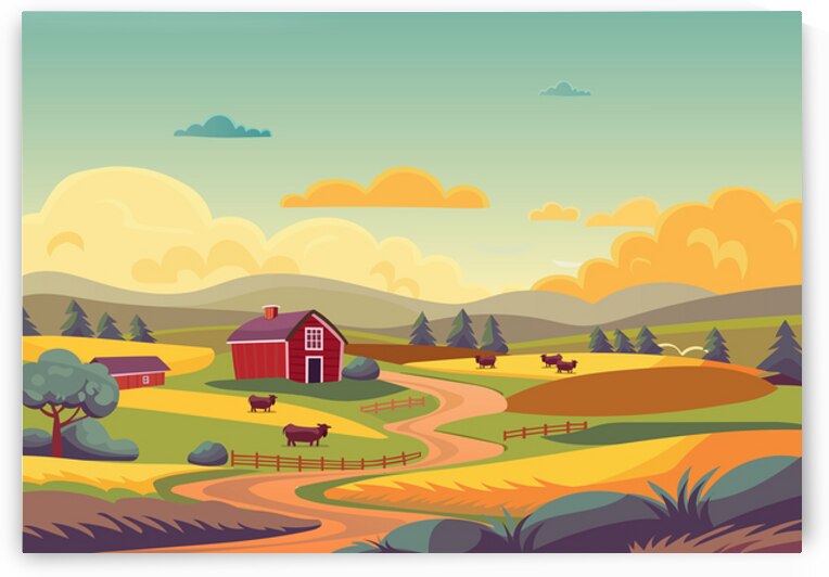 Rural landscape by Towseef Dar