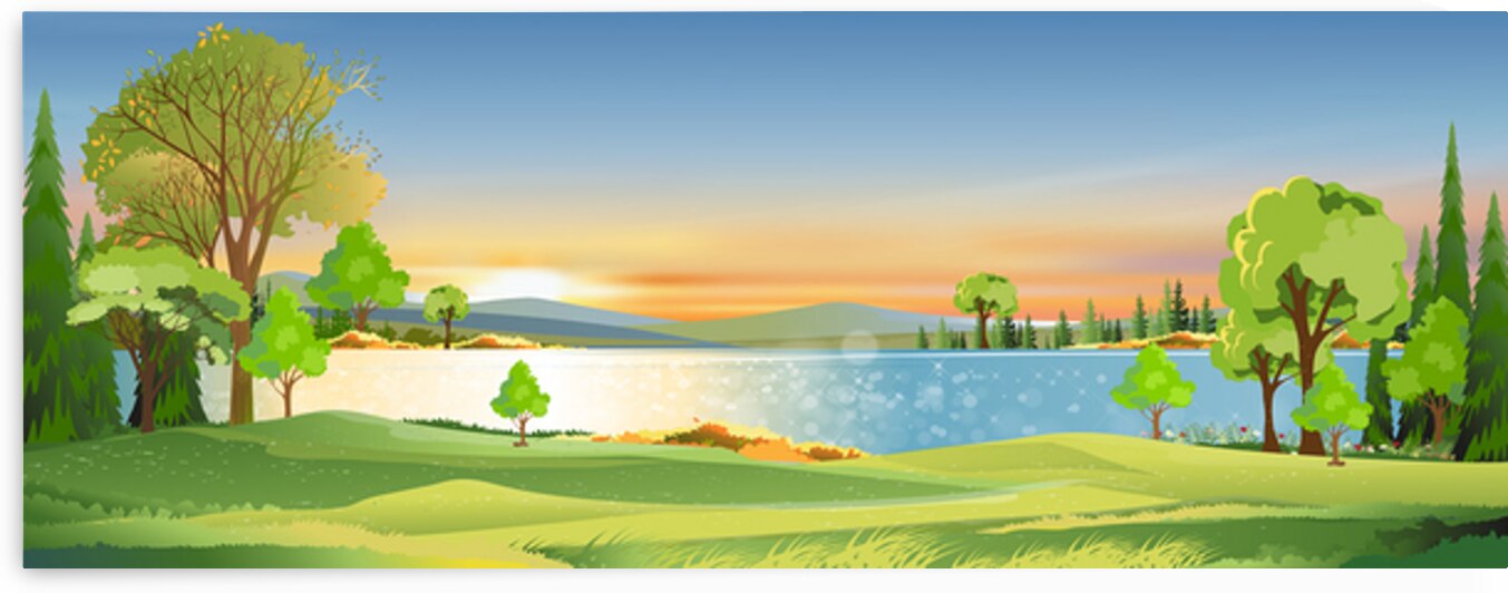 Nature Spring landscape by Towseef Dar