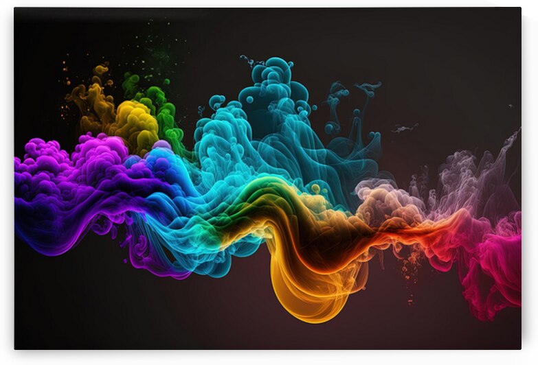 Bubbles of multicolored neon by Towseef Dar