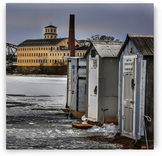 Ice Season on the Androscoggin by George Baines Photography   Connection in Moments of Light