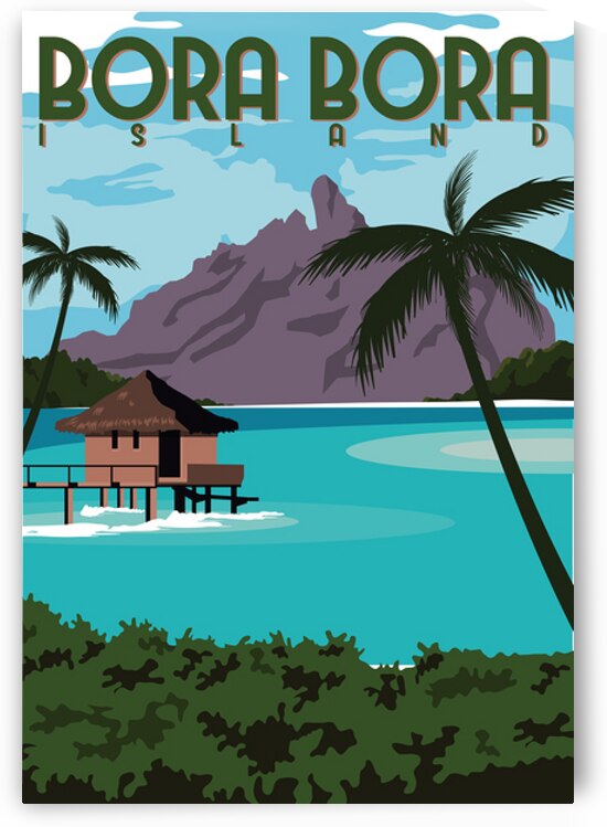 Bora Bora Island by Towseef Dar