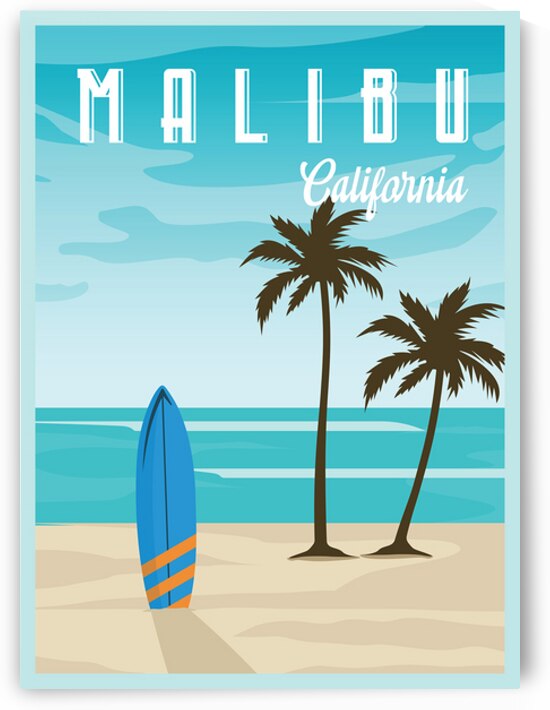 Malibu California beach by Towseef Dar