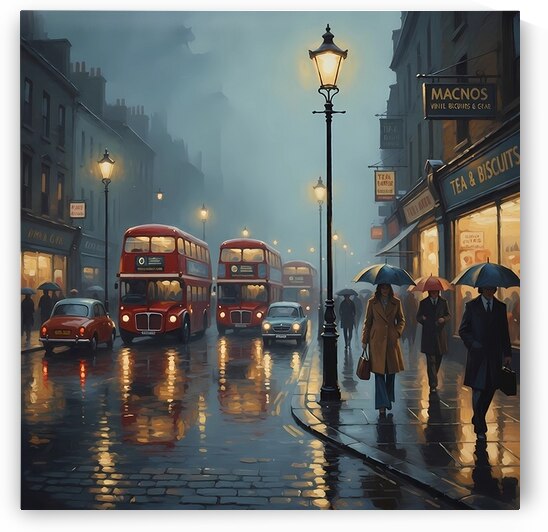 London Rain Mood by Jassica World