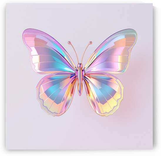 Ethereal Butterfly Abstract Gradient Wings by HASAG