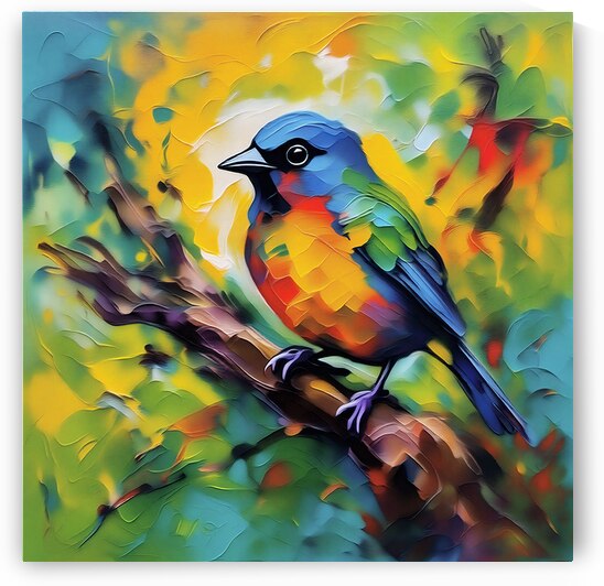 Vibrant Harmony Bird by Jassica World