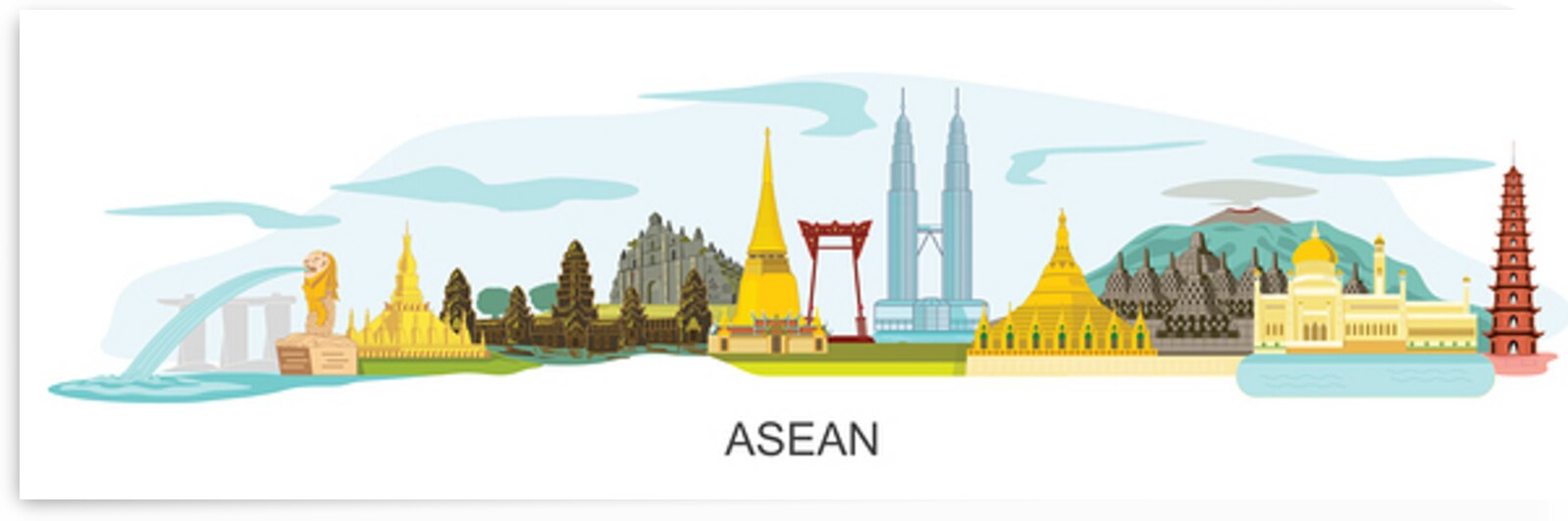 Tourism temple Asean by Towseef Dar
