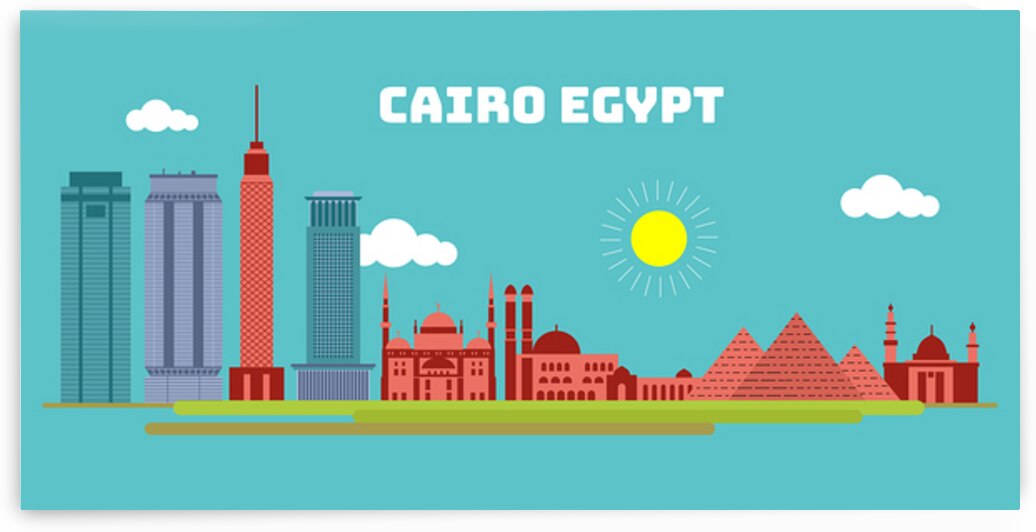 Famous Cairo Egypt  by Towseef Dar