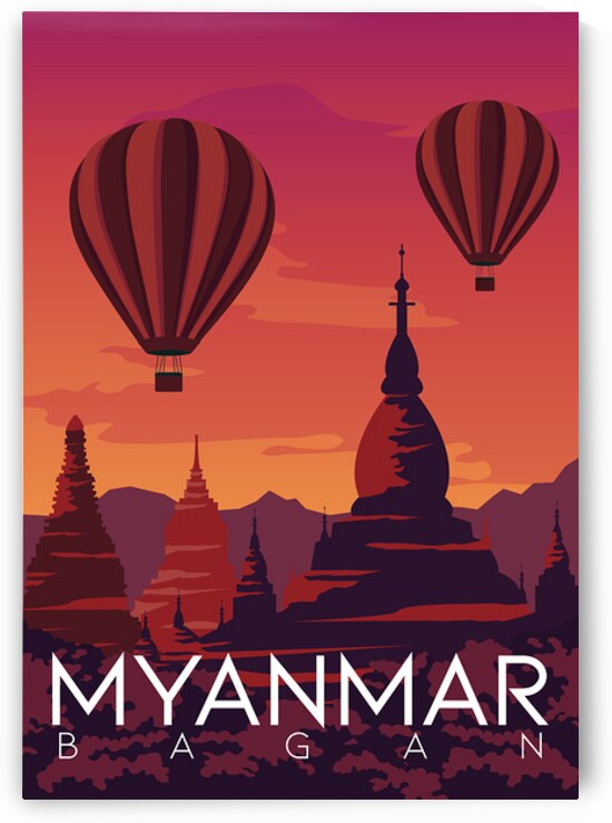 Myanmar Bagan by Towseef Dar